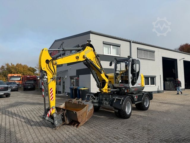 Mobilbagger WACKER Neuson EW 100 Allradlenkung Pratze 30 km/h VOLL