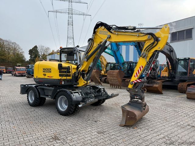 Mobilbagger WACKER Neuson EW 100 Allradlenkung Pratze 30 km/h VOLL