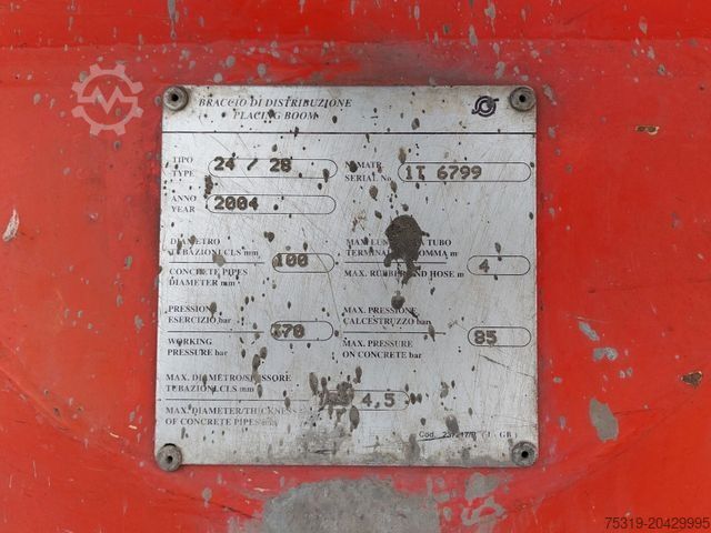 Betonpumpen-LKW MAN 35.413 FFD-TM BB CIFA MAGNUM MK 28.4