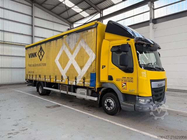 Kühl-/Tiefkühltransport DAF LF 220 EURO 6  BLATT/BLATT -LAMMES/LAMMES - SCH...