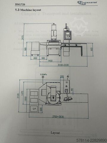 Läppmaschine Lapmaster DSG 720