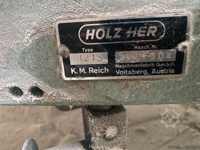 Plattenaufteilsäge HOLZ-HER 1215