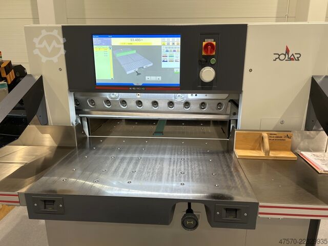 Papierschneidemaschine Polar Mohr N92 PRO HD Paper Cutting Guillotine