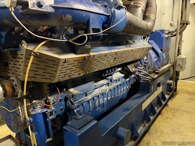 Block heat and power plant MWM TCG 2016 V16