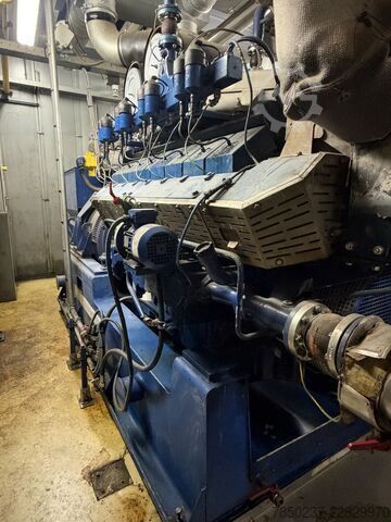 Block heat and power plant MWM TCG 2016 V16