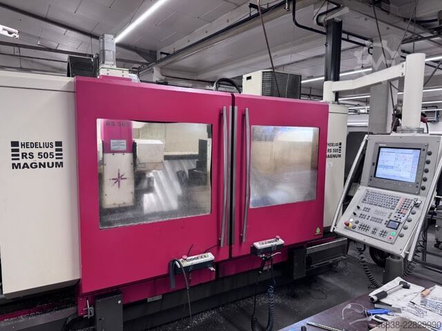 Vertikales Bearbeitungszentrum Hedelius RS 505 K18 Magnum