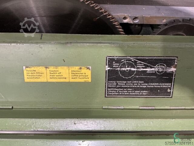Sliding table saws Martin T 71 Martin T 71