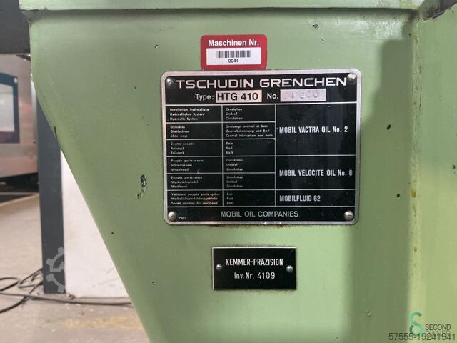 Cylindrical grinders Tschudin HTG 410 Tschudin HTG 410