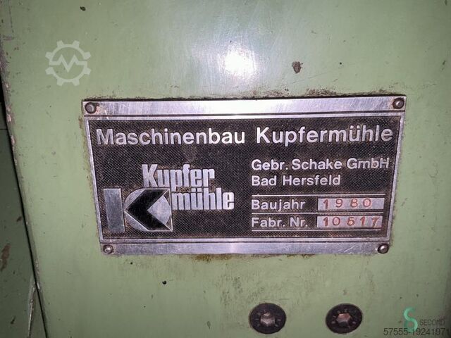 Four sided planers  Kupfermühle 1980 Kupfermühle 