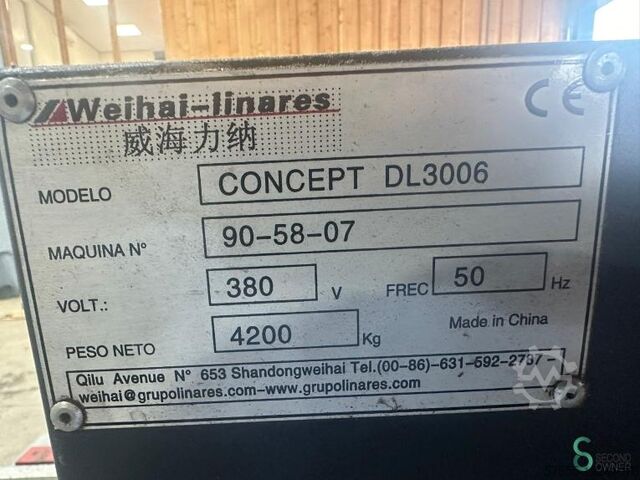 Four sided planers Weihai Linares Concept DL3006 Weihai Linares Concept DL3006
