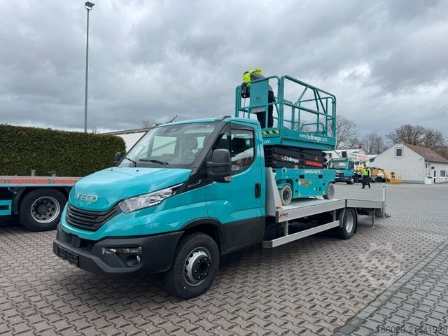 Pritschenwagen IVECO Maschinentransporter Arbeitsbühnentransporter