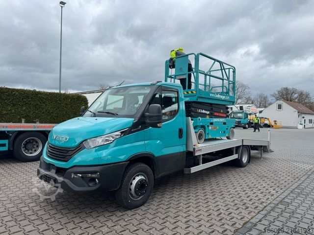 Abschleppwagen IVECO Maschinentransporter Arbeitsbühnentransporter