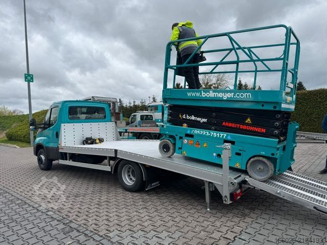 Abschleppwagen IVECO Maschinentransporter Arbeitsbühnentransporter