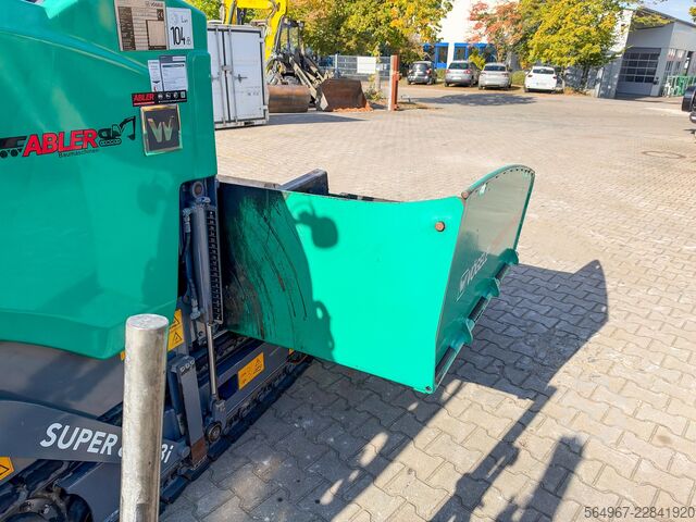 Wheeled asphalt paver Vögele Super 800-3i 55,4 kW 6500 kg