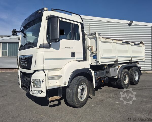 Dreiseitenkipper LKW MAN 26.500 6x4 BB Bordmatik