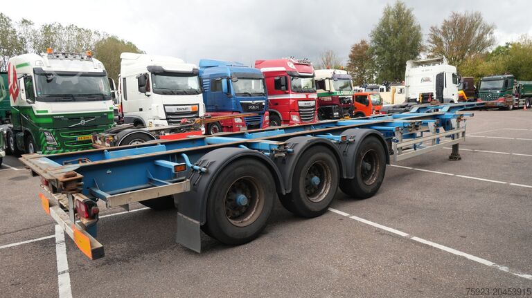 Containertransport Pacton 3 AXLE CONTAINER TRANSPORT TRAILER