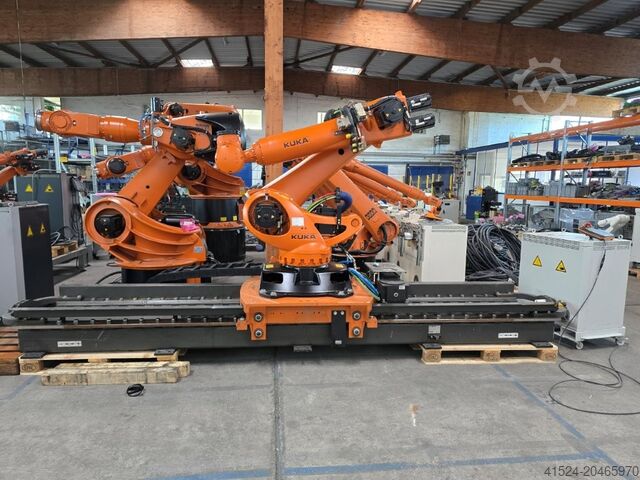 Industrieroboter Roboter Kuka KUKA KR210 R3100 ultra mit 4,5m Linearachse