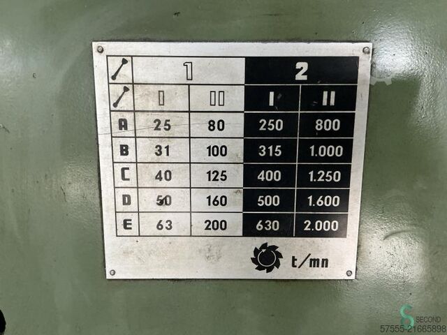 Fräsmaschinen  Gambin 3M, 1000x420x710mm 1969 Gambin 