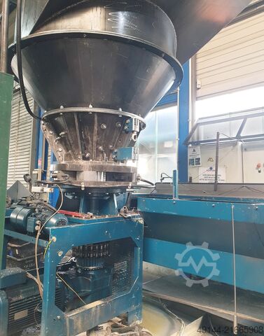 Chip processing plant SPYRA Komplettanlage Zentrifuge, Förderer, Zerkleinerer