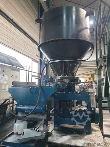 Chip processing plant SPYRA Komplettanlage Zentrifuge, Förderer, Zerkleinerer