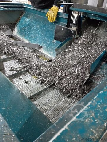 Chip processing plant SPYRA Komplettanlage Zentrifuge, Förderer, Zerkleinerer