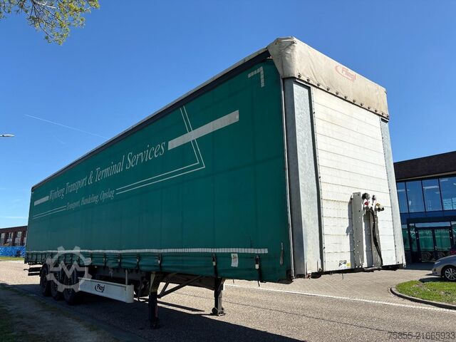 Schiebeplanen Fliegl SDS 350 Lift-Axle / BPW Disc / NEW APK-TÜV / NL...