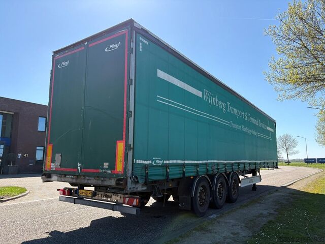 Schiebeplanen Fliegl SDS 350 Lift-Axle / BPW Disc / NEW APK-TÜV / NL...