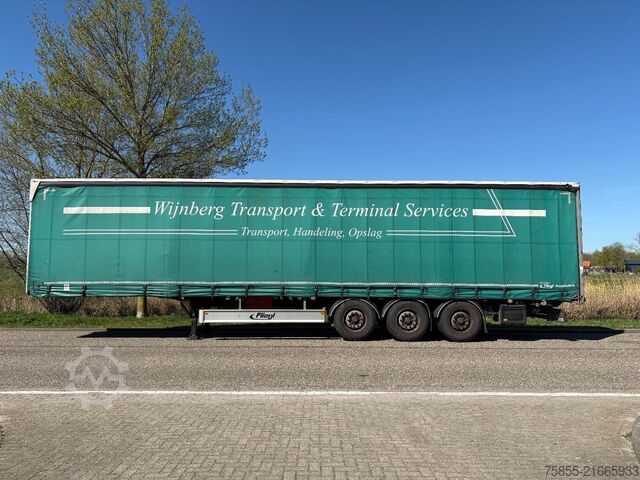 Schiebeplanen Fliegl SDS 350 Lift-Axle / BPW Disc / NEW APK-TÜV / NL...