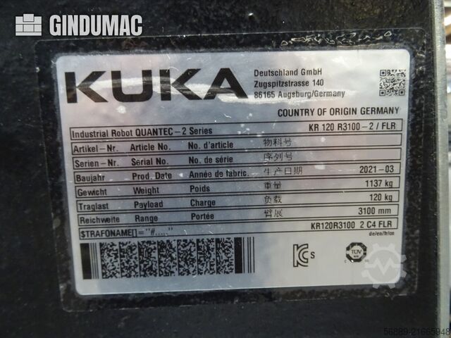 KUKA KR 120 R3100-2 Quantec-2 KUKA KR 120 R3100-2 Quantec-2