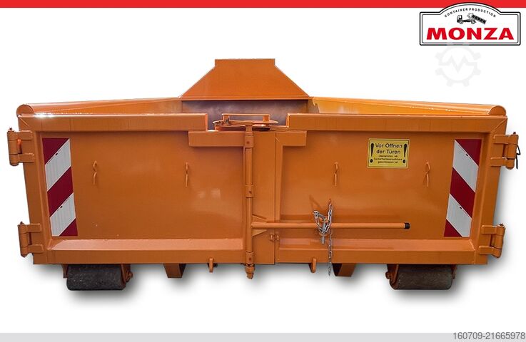 Abrollcontainer Monza 9,5 m³ - Doppelflügeltür