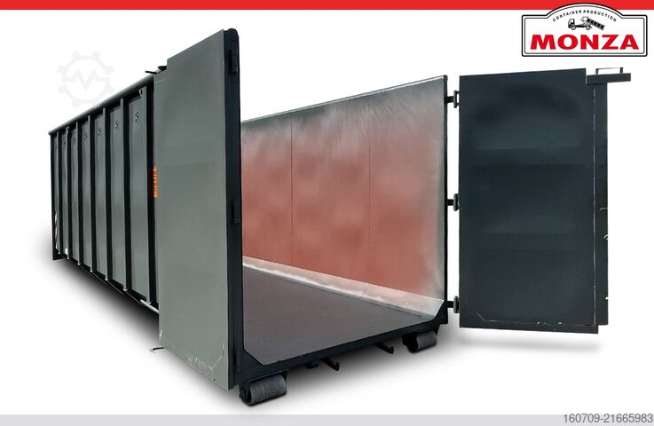 Abrollcontainer Monza 38,6 m³ - Doppelflügeltür