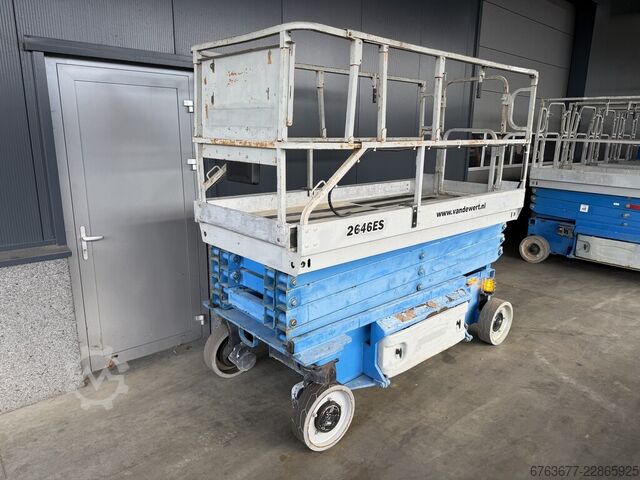 JLG 2646ES scissor lift, aerial work platform, year 2006 / 280 hours, 10m working height JLG 2646ES schaarlift schaar hoogwerker 2006 / 280uur 10mtr werkhoogte