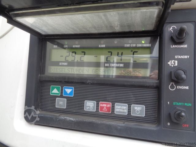 Kühlauflieger KRONE SD Carrier Doppelstock Trennwand Liftachse