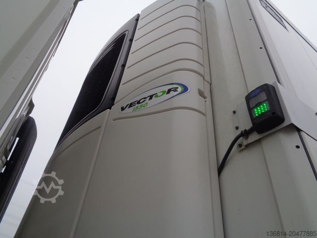 Kühlauflieger KRONE SD Carrier Doppelstock Trennwand Liftachse