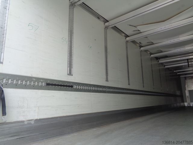 Kühlauflieger KRONE SD Carrier Doppelstock Trennwand Liftachse