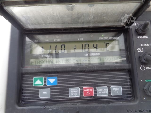 Kühlauflieger KRONE SD Carrier Doppelstock Trennwand Liftachse