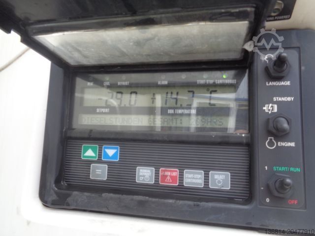 Kühlauflieger KRONE SD Carrier Trennwand Liftachse Doppelstock