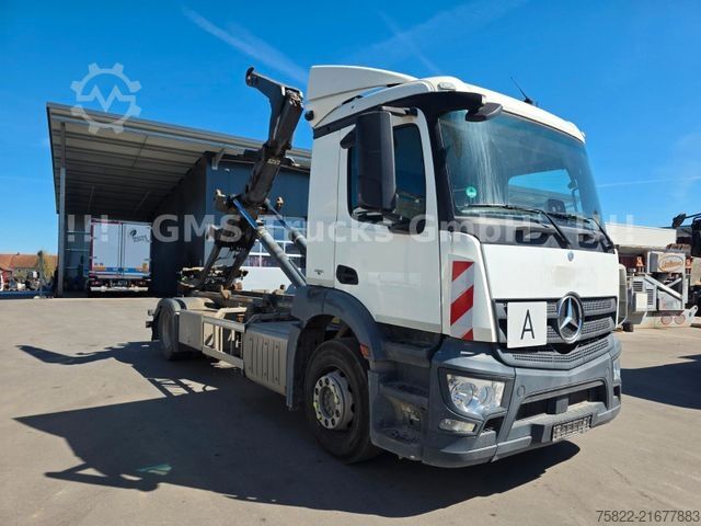 Abrollkipper MERCEDES-BENZ Antos Actros 1843 / Meiller Knick /NUR130km/FUNK