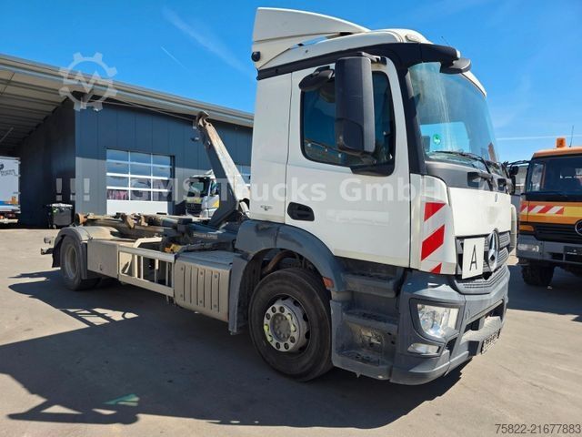 Abrollkipper MERCEDES-BENZ Antos Actros 1843 / Meiller Knick /NUR130km/FUNK