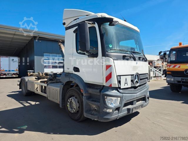 Abrollkipper MERCEDES-BENZ Antos Actros 1843 / Meiller Knick /NUR130km/FUNK