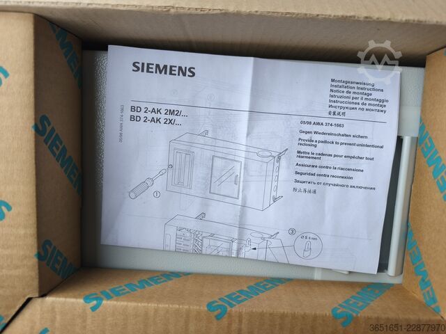Schaltanlage & -komponente Siemens Siemens-Abgangskasten BD2