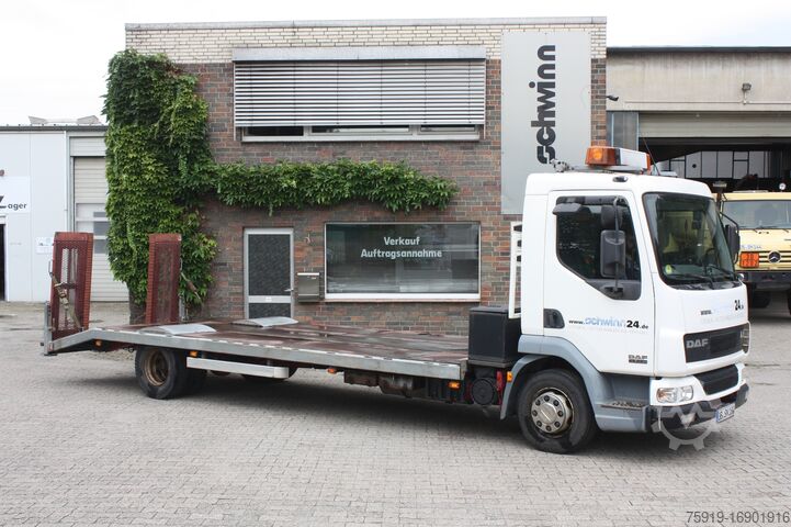 LKW Fahrzeugtransport DAF Transporter mit Seilwinde & 7t Nutzlast