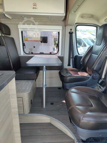 Wohnwagen/Wohnmobil Fiat Weinsberg Carabus 600 K | 4 Posti Letto | Completamente Attrezzato