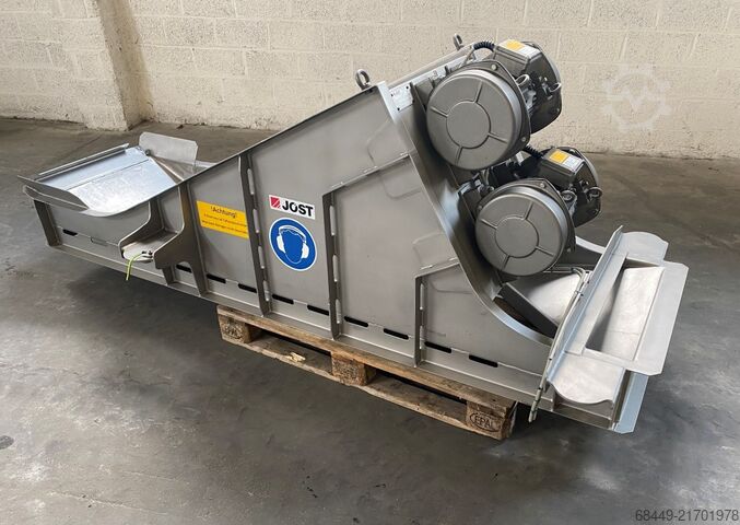 Schwingförderrinne, FUF 600/-150x2500 Jost Trilgoot, Type FUF 600/ - 150 x 2500