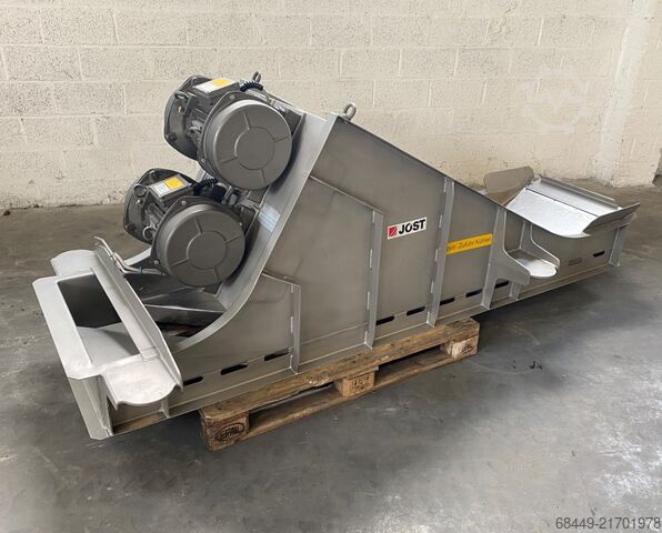 Schwingförderrinne, FUF 600/-150x2500 Jost Trilgoot, Type FUF 600/ - 150 x 2500