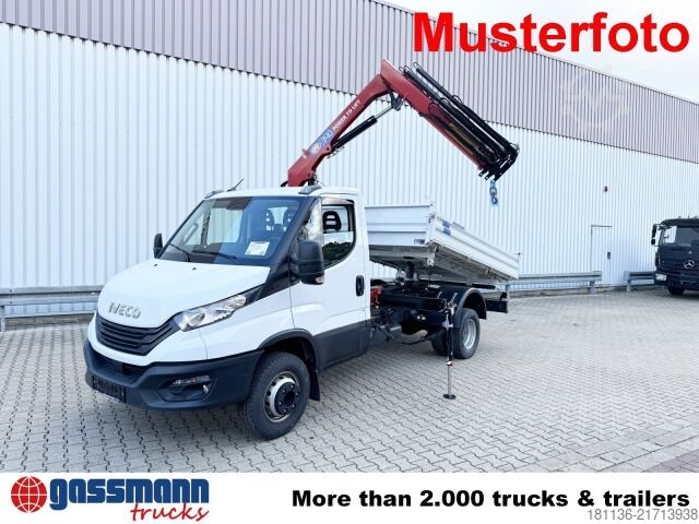 Truck mounted crane  HMF 340-K3 RC, Funk