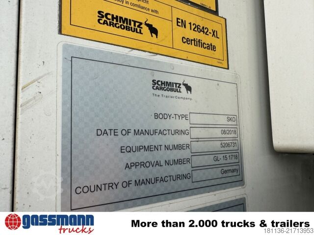 Reefer semitrailer Schmitz SKO 24/L-13.4 FP 45 Cool, Mega, Carrier,