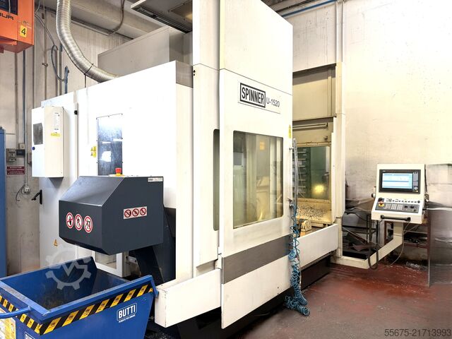 Universal 5-axis machining center Spinner U5-1520