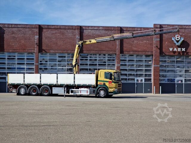 Crane truck Scania P400 8x4*4 - Palfinger PK18002-EH Crane - Exten...