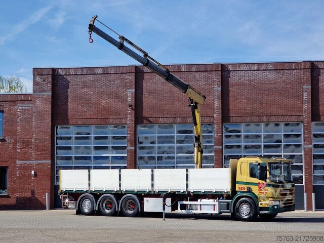 Crane truck Scania P400 8x4*4 - Palfinger PK18002-EH Crane - Exten...